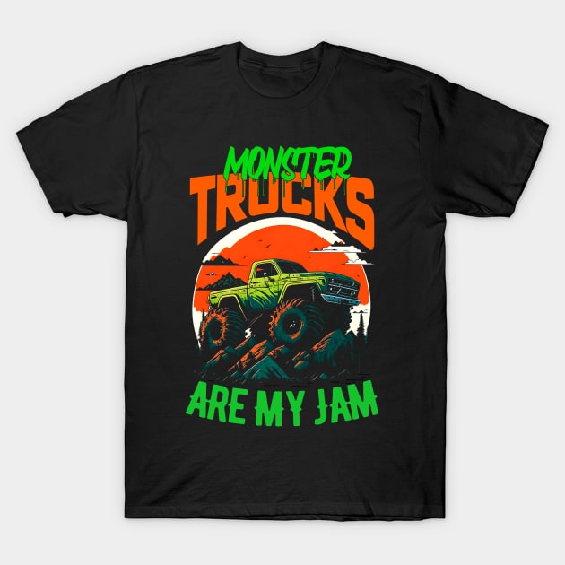 Monster Truck are my Jam Funny T-Shirt by T-shirt US